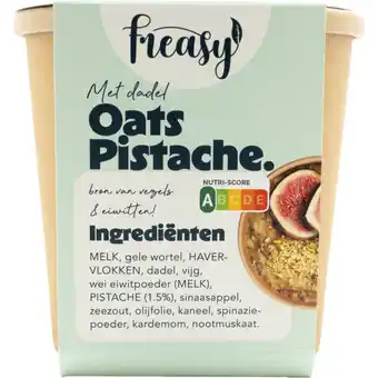 Albert Heijn Freasy Pistache breakfast oats aanbieding