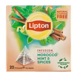 Albert Heijn Lipton Morocco mint & spices aanbieding
