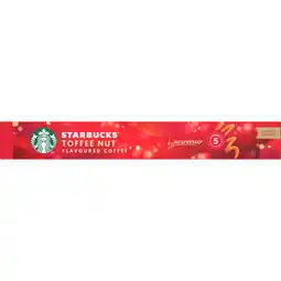 Albert Heijn Starbucks Toffee nut capsules aanbieding