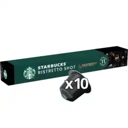 Albert Heijn Starbucks Nespresso ristretto capsules aanbieding