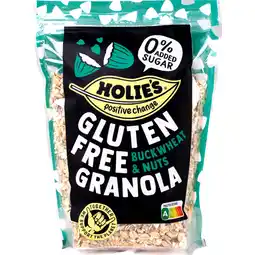 Albert Heijn Holie's Granola buckwheat & nuts glutenfree aanbieding