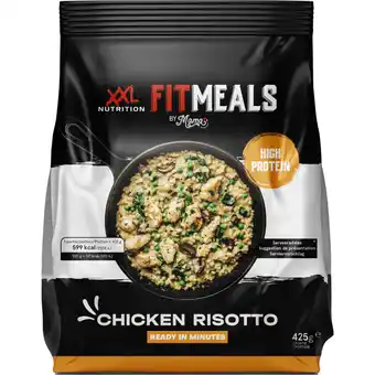 Albert Heijn Fitmeals XXL nutrition chicken risotto aanbieding