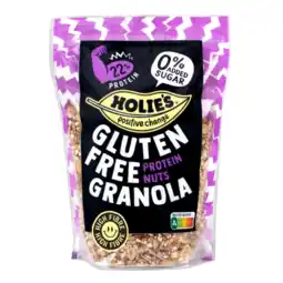 Albert Heijn Holie's Glutenfree granola proteine nuts aanbieding
