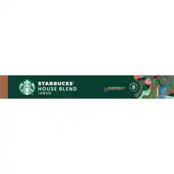 Albert Heijn Starbucks Nespresso house blend lungo capsules aanbieding