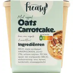 Albert Heijn Freasy Carrot cake breakfast oats aanbieding