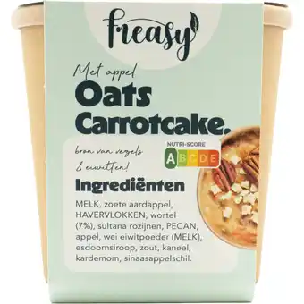 Albert Heijn Freasy Carrot cake breakfast oats aanbieding