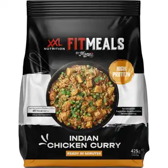 Albert Heijn Fitmeals XXL nutrition Indian chicken curry aanbieding