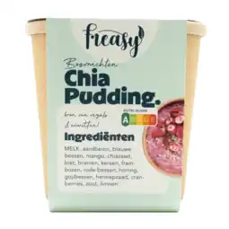 Albert Heijn Freasy Bosvruchten chia pudding aanbieding