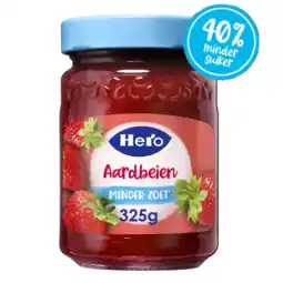 Albert Heijn Hero Jam minder zoet aardbeien aanbieding