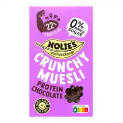 Albert Heijn Holie's Crunchy muesli protein chocolate aanbieding