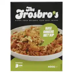 Albert Heijn The Frosbro's Nasi goreng met kip aanbieding