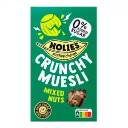 Albert Heijn Holie's Crunchy muesli 4 nuts aanbieding
