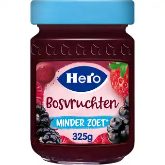 Albert Heijn Hero Jam minder zoet bosvruchten aanbieding