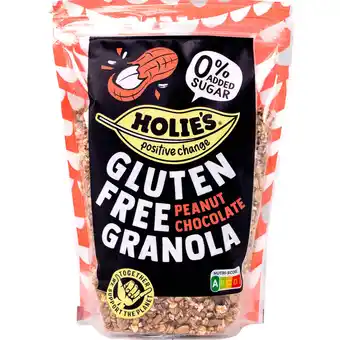 Albert Heijn Holie's Granola peanut chocolate glutenfree aanbieding