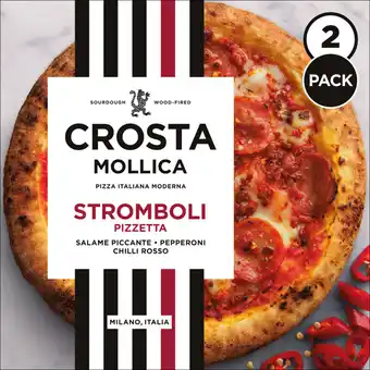 Albert Heijn Crosta Mollica Pizzetta Stromboli 2-pack aanbieding