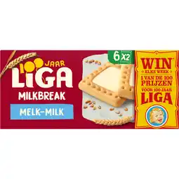 Albert Heijn Liga Milkbreak melk aanbieding