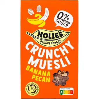 Albert Heijn Holie's Crunchy muesli banana pecan aanbieding
