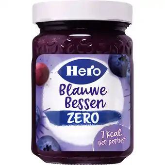 Albert Heijn Hero Jam zero blauwe bessen aanbieding