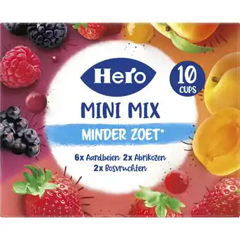 Albert Heijn Hero Jam minder zoet mini mix aanbieding