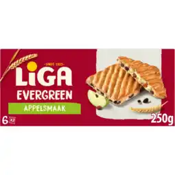 Albert Heijn Liga Evergreen crunchy appelsmaak aanbieding