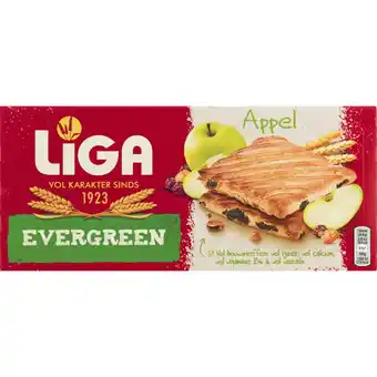 Albert Heijn Liga Evergreen crunchy appelsmaak aanbieding