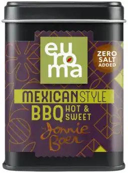 Albert Heijn Euroma Mexican style BBQ by Jonnie Boer aanbieding
