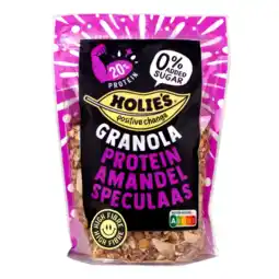 Albert Heijn Holie's Granola protein amandel speculaas aanbieding