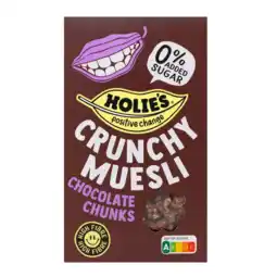 Albert Heijn Holie's Crunchy muesli chocolate aanbieding