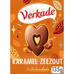 Albert Heijn Verkade Hart melk karamel zeezout aanbieding