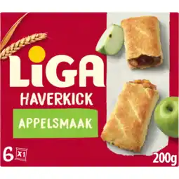 Albert Heijn Liga Haverkick appelsmaak aanbieding