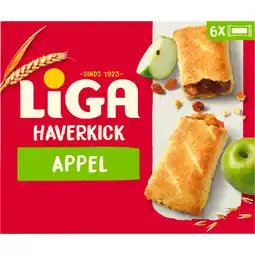 Albert Heijn Liga Haverkick appelsmaak aanbieding