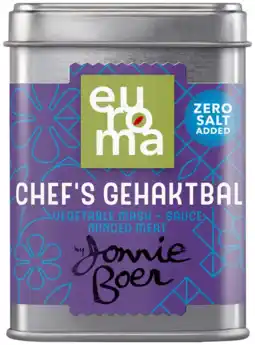 Albert Heijn Euroma Chef's gehaktbal by Jonnie Boer aanbieding