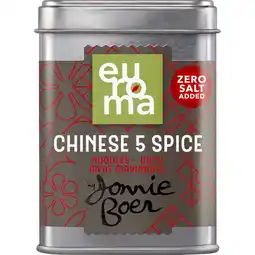 Albert Heijn Euroma Chinese 5 spices by Jonnie Boer aanbieding