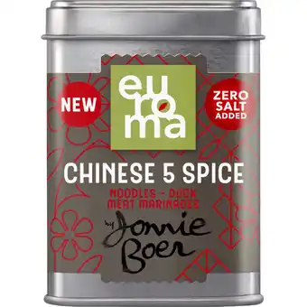 Albert Heijn Euroma Chinese 5 spices by Jonnie Boer aanbieding
