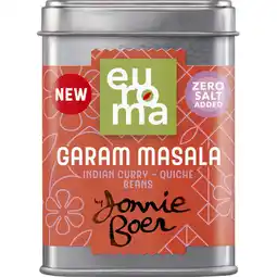 Albert Heijn Euroma Garam masala by Jonnie Boer aanbieding