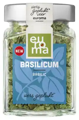 Albert Heijn Euroma Basilicum vriesdroog aanbieding