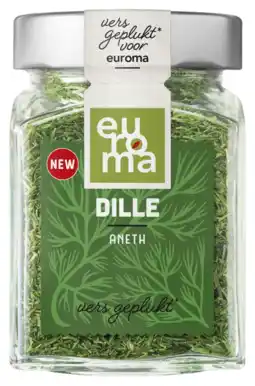 Albert Heijn Euroma Dille vriesdroog aanbieding