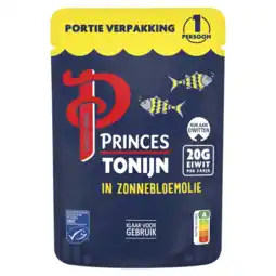 Albert Heijn Princes Tonijn in zonnebloemolie aanbieding