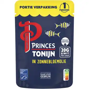Albert Heijn Princes Tonijn in zonnebloemolie aanbieding