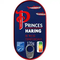 Albert Heijn Princes Haring in milde tomatensaus aanbieding
