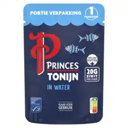 Albert Heijn Princes Tonijn in water aanbieding