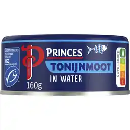 Albert Heijn Princes Tonijnmoot in water aanbieding