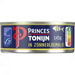 Albert Heijn Princes Tonijnstukken in zonnebloemolie aanbieding
