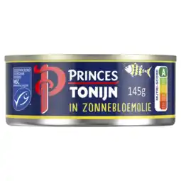 Albert Heijn Princes Tonijnstukken in zonnebloemolie aanbieding