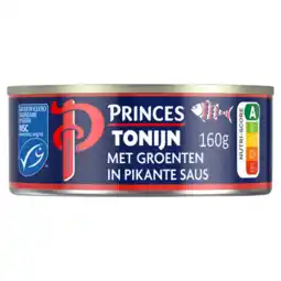 Albert Heijn Princes Tonijnstukken groenten aanbieding