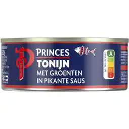 Albert Heijn Princes Tonijnstukken groenten aanbieding
