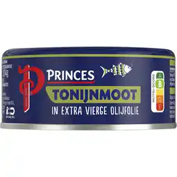Albert Heijn Princes Tonijnmoot in extra vierge olijfolie aanbieding