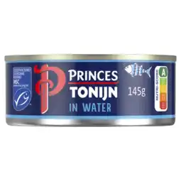 Albert Heijn Princes Tonijnstukken in water aanbieding