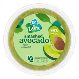 Albert Heijn AH Terra Plantaardig smashed avocado aanbieding