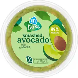 Albert Heijn AH Terra Plantaardig smashed avocado aanbieding